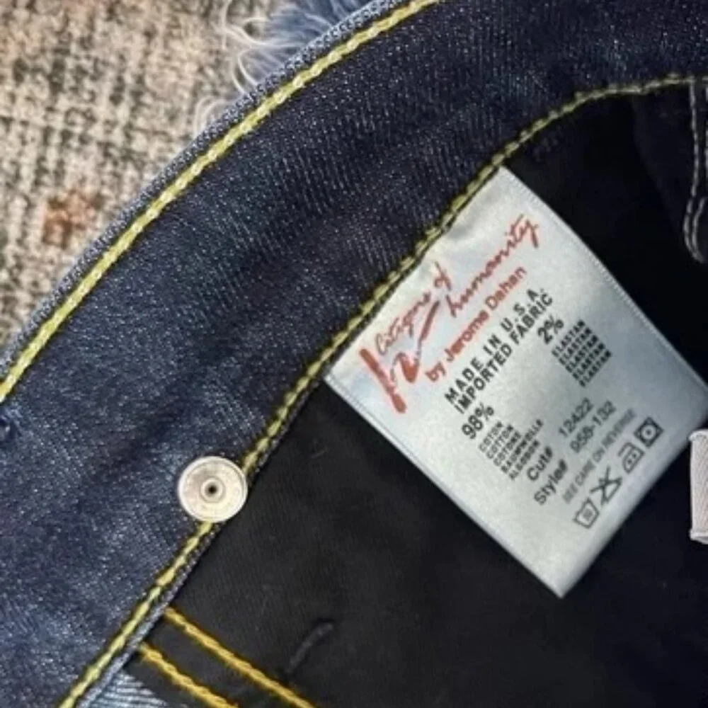 NEW Citizen of humanity Ava denim cut-off shorts size 26 - Picture 5 of 6